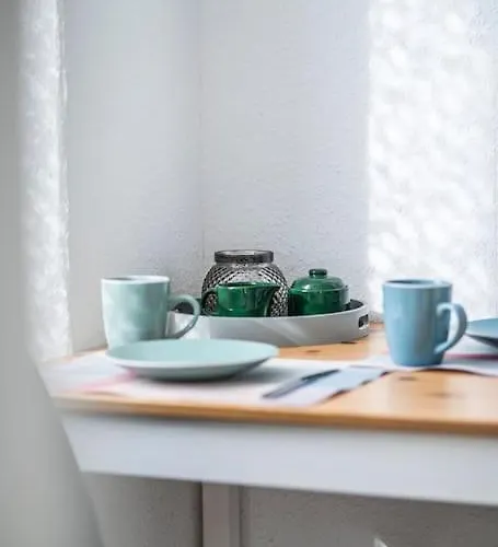 Boho Zentrumsnah Arbeitsplatz Appartamento Erfurt